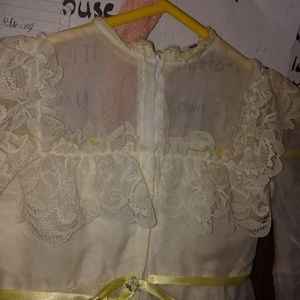 Vintage flower girl dress